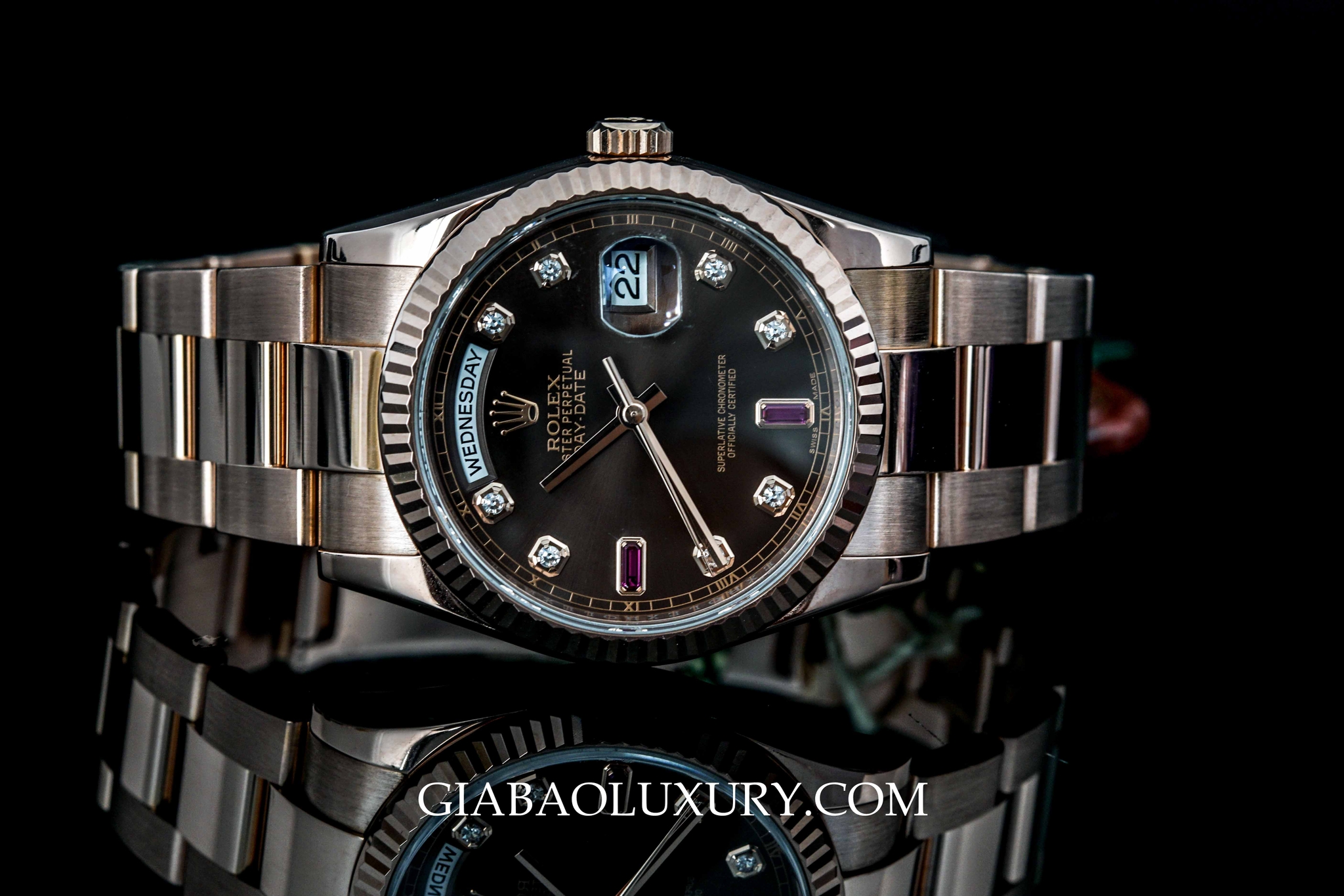 đồng hồ Rolex Day-Date 118235 Ruby Đỏ