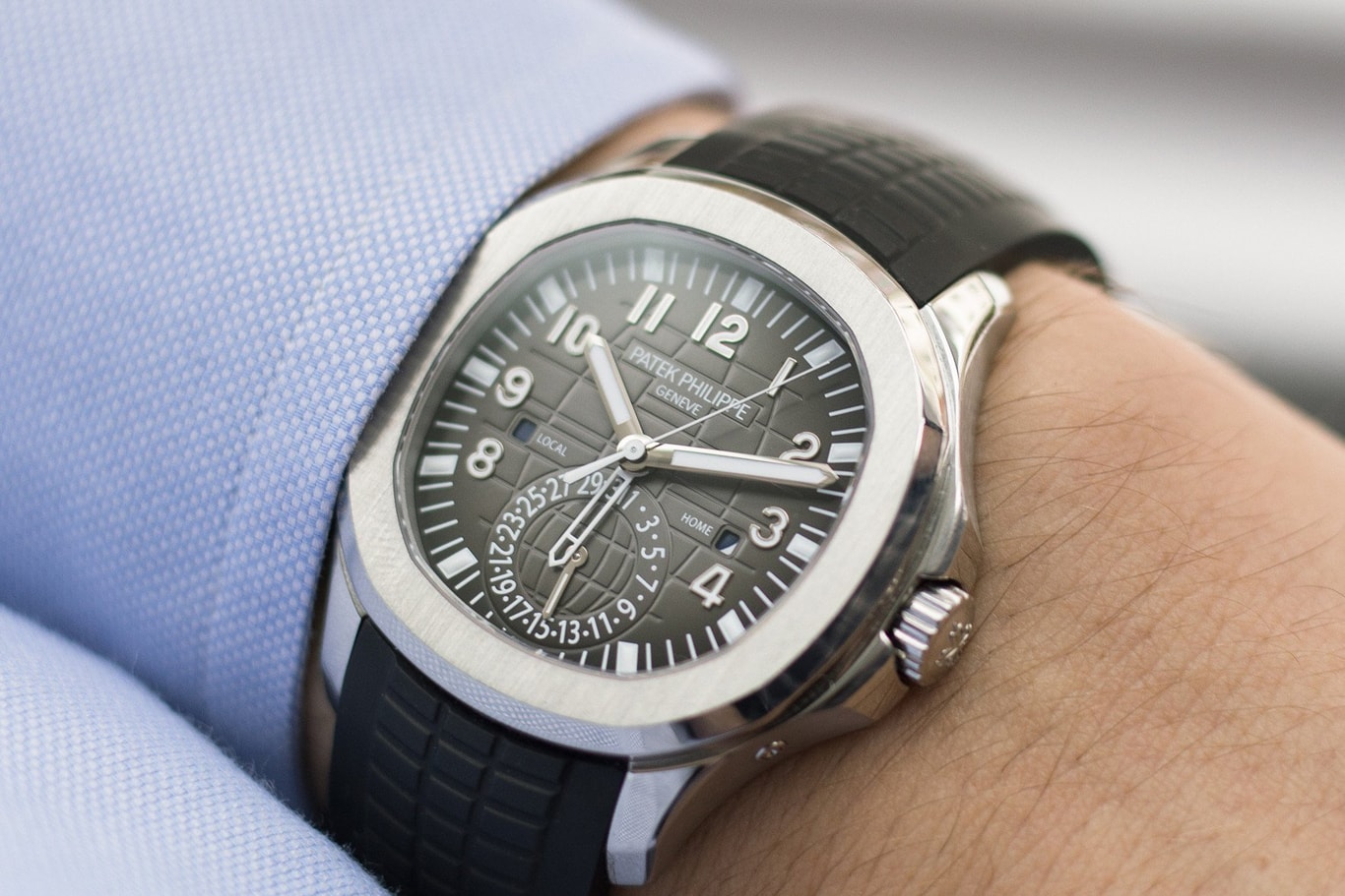Giới thiệu chiếc đồng hồ Patek Philippe 5164A Aquanaut