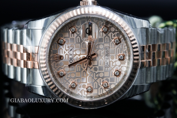 Lời cám ơn tới khách hàng – Anh Toán mua đồng hồ Rolex Oyster Perpetual Datejust 116231 mặt số vi tính hồng