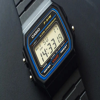 Đồng hồ Casio F-91W – Đồng hồ đeo tay đẳng cấp quốc dân