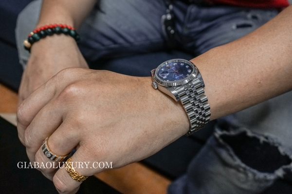 Lời cám ơn tới khách hàng – Anh Tăng mua đồng hồ Rolex Oyster Perpetual Datejust 116234
