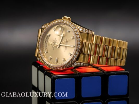 Lời cám ơn tới khách hàng – Anh Trương mua đồng hồ Rolex President Day-Date 18388
