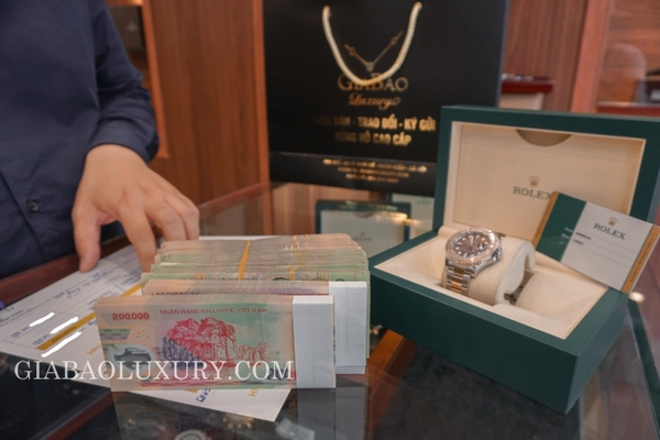 Lời cám ơn tới khách hàng – Anh Trung mua đồng hồ Rolex Yacht-Master
