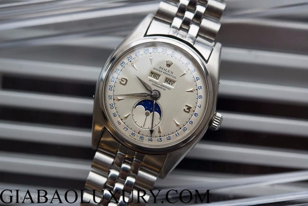 Chiếc đồng hồ Rolex 6062 Vua Bảo Đại trong phiên bản thép có điểm gì khác biệt?
